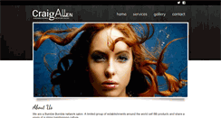 Desktop Screenshot of craigallensalon.com